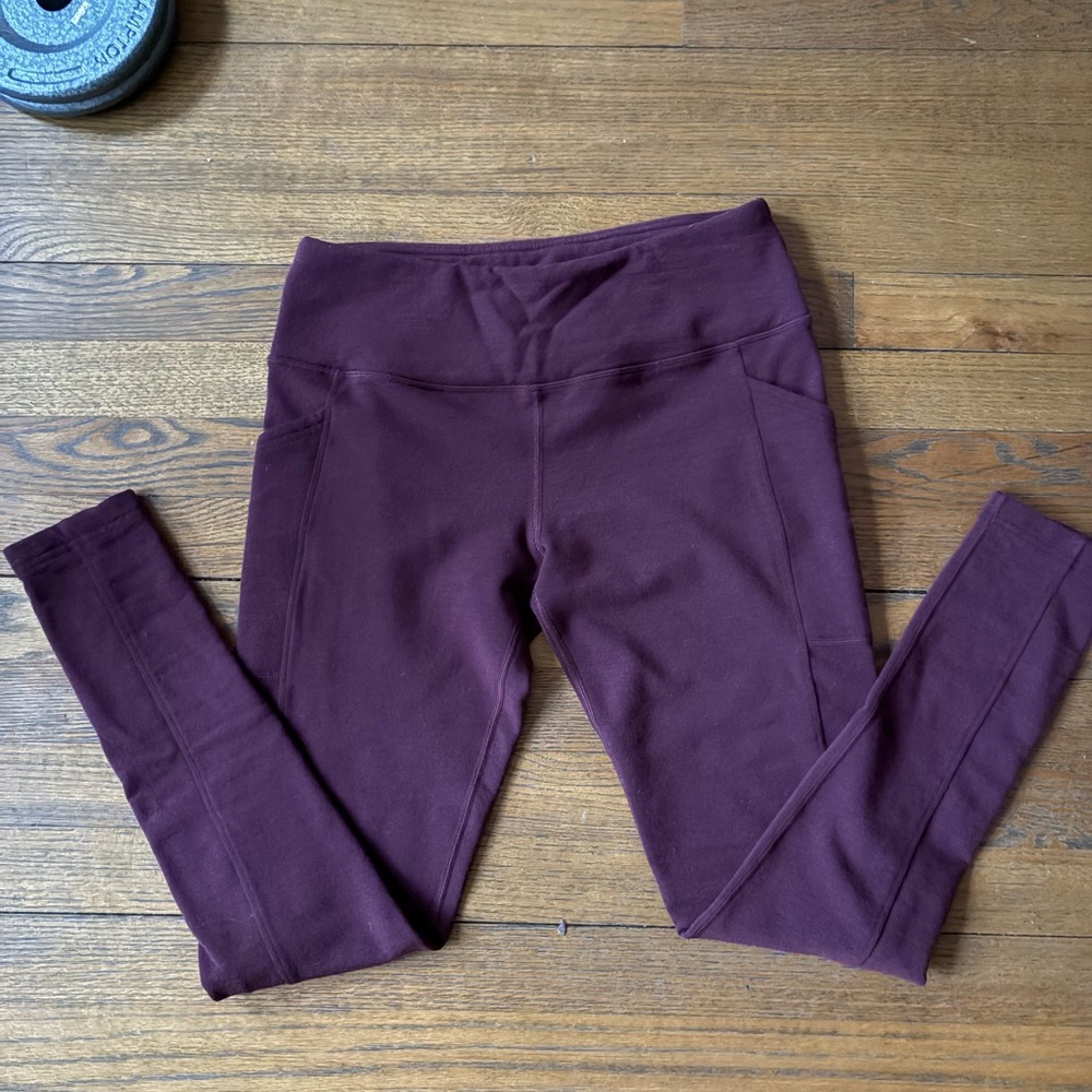 Woolx Piper tights M Garnet - Picture 3 of 5